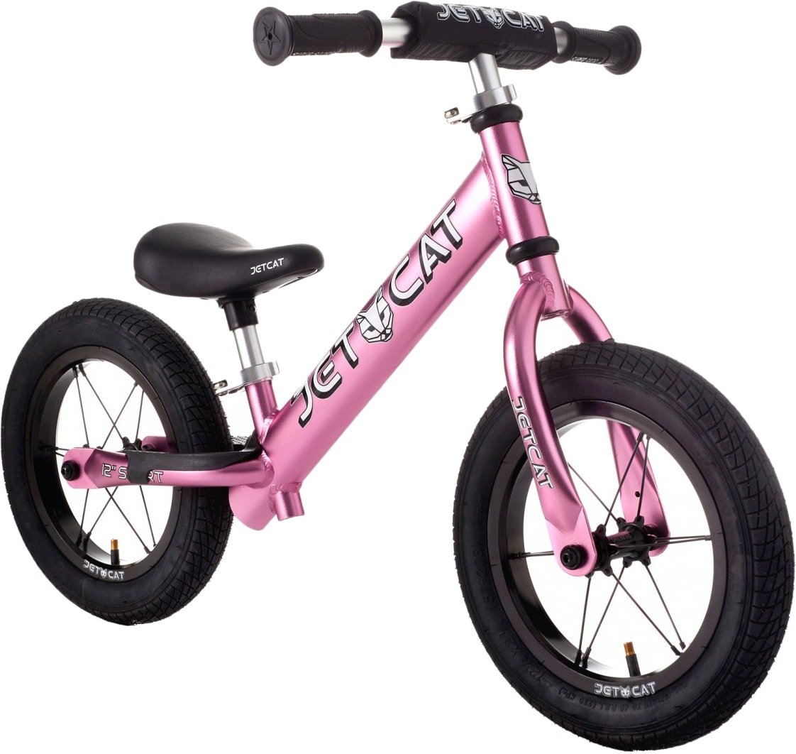 

Беговел JetCat Sport 12 SLT Air (розовый)