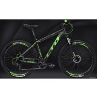Велосипед LTD Rebel 730 27.5 2022 (черный/зеленый)