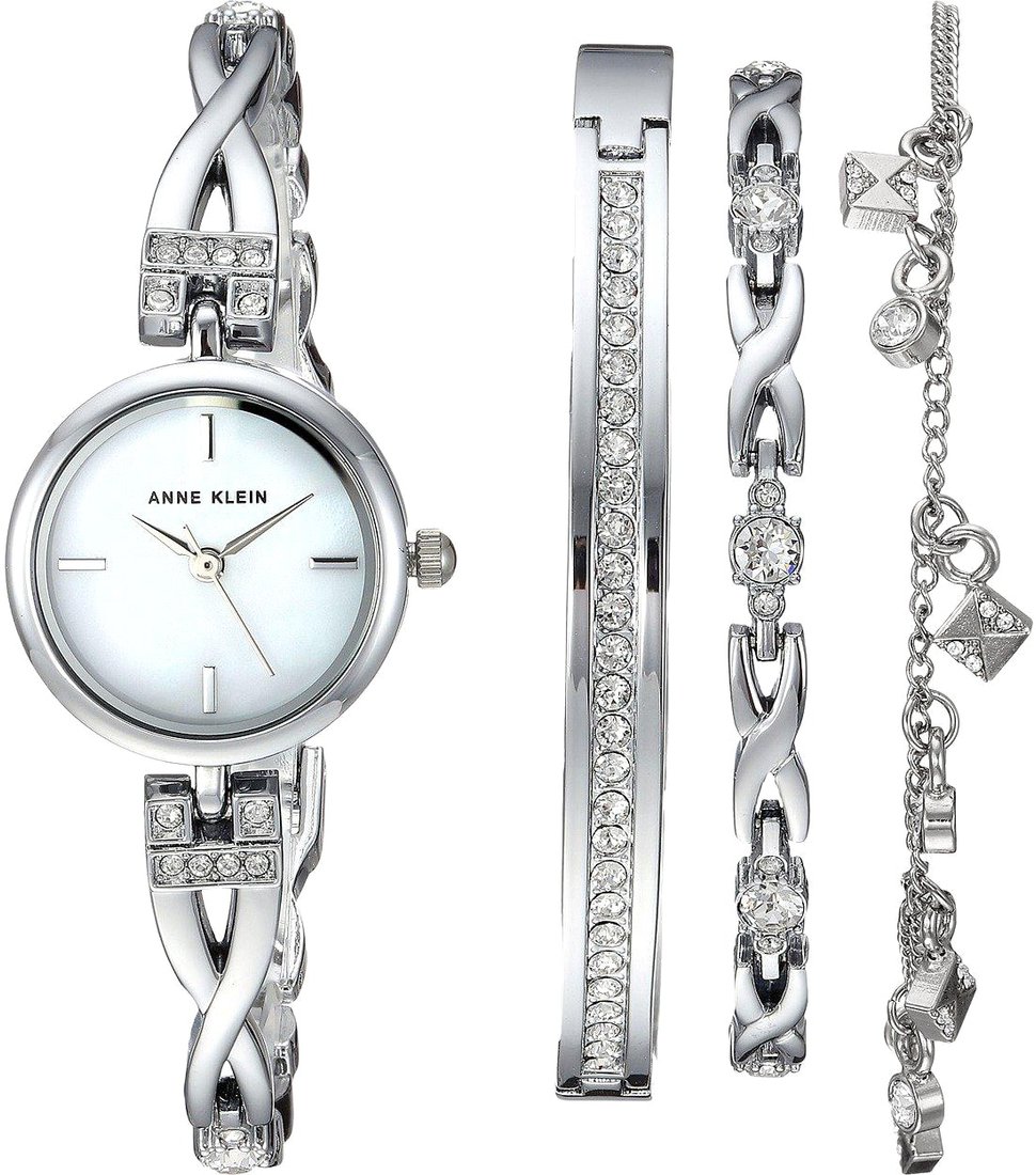 

Наручные часы с украшением Anne Klein 3083SVST