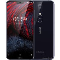 Телефон Nokia 6.1 Plus 4GB/64GB (синий)