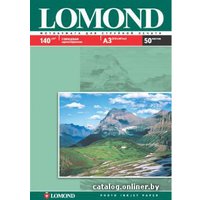 Фотобумага Lomond Глянцевая А3 140 г/кв.м. 50 листов (0102066)