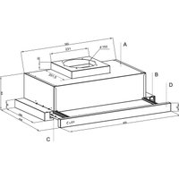 Кухонная вытяжка LEX Hermes G 600 Black