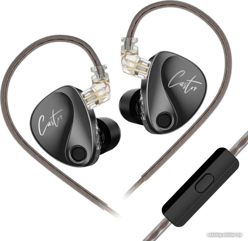 Наушники KZ Acoustics Castor Bass Harman Target (с микрофоном)