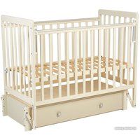 Классическая детская кроватка Фея 328-01 (бежевый)