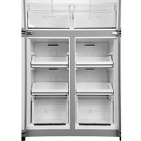 Четырёхдверный холодильник Hyundai CM45083F (нержавеющая сталь)