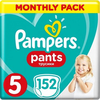 Pampers Pants 5 Junior Monthly Pack (152 шт)