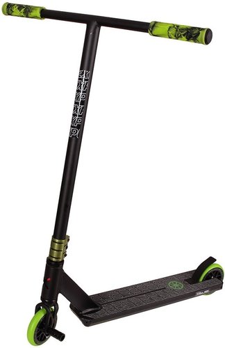 Трюковый самокат Explore Leidart 600 2021 (черный/зеленый)