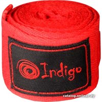 Бинт боксерский Indigo 1115 (4 м, красный)