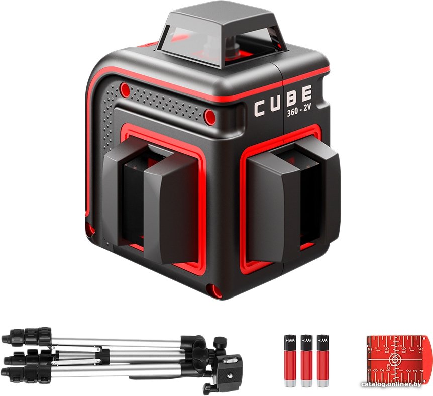 Лазерный нивелир ADA Instruments Cube 360-2V Professional Edition А00570