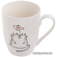 Кружка Perfecto Linea Кот с Рыбкой 30-301013
