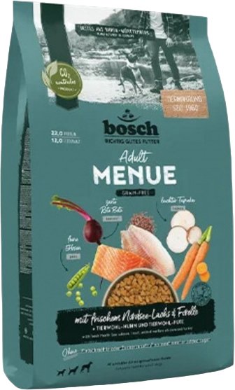 

Сухой корм для собак Bosch HPC Menue Adult с лососем и форелью 5416024 (2.4 кг)