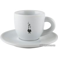 Чашка с блюдцем Bialetti Moka Y0TZ097