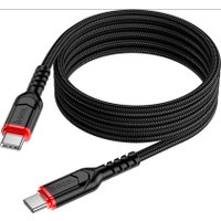 Кабель Hoco X59 USB Type-C - USB Type-C (2 м, черный)