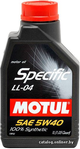 Моторное масло Motul Specific LL-04 5W-40 1л
