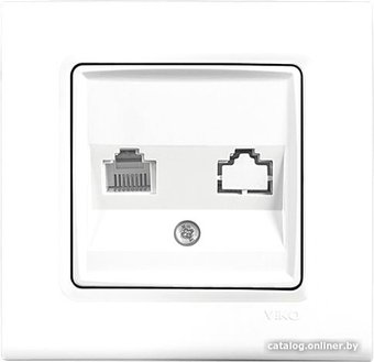 Розетка телефонная Viko Linnera 90400013-RU