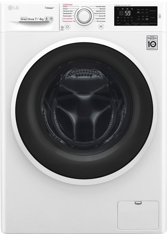 

Стирально-сушильная машина LG F2J6HG0W