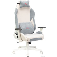 Кресло Zombie EPIC PRO Fabric (белый/серо-голубой)