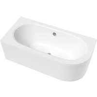 Ванна Lauter Bliss 150 L 21201051L (с каркасом и сифоном 21Y11021 матовый черный)