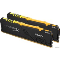 Оперативная память HyperX Fury RGB 2x16GB DDR4 PC4-28800 HX436C18FB4AK2/32