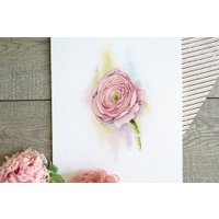 Набор для вышивания М.П.Студия Нежный Ранункулюс А-046М