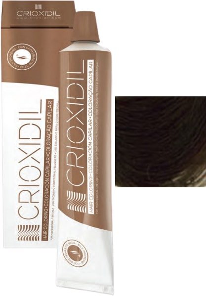 Крем-краска для волос Crioxidil Silk Color 4tc коричневый