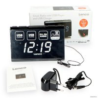 Настольные часы Lenco CR-525BK