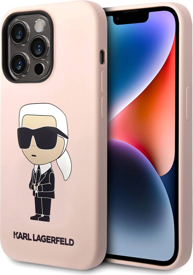 

Чехол для телефона CG Mobile Lagerfeld для iPhone 14 Pro KLHMP14LSNIKBCP