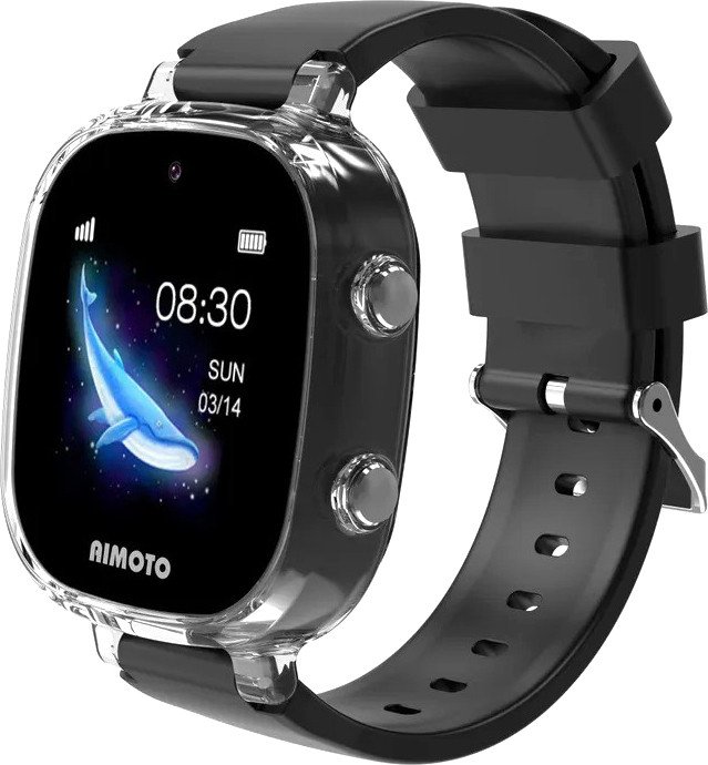 Детские умные часы Aimoto Crystal 4G (черный)