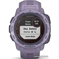 Умные часы Garmin Instinct Solar (орхидея)