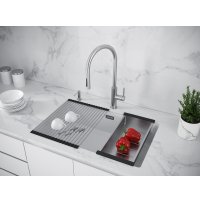 Кухонная мойка Paulmark Lumi LU74SK-WH