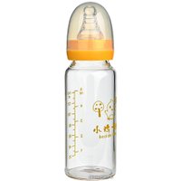 Бутылочка для кормления Pituso Стекло KD1033 (140 мл, желтый)