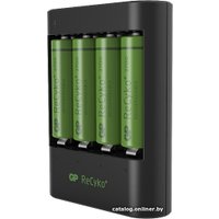 Аккумуляторы + зарядное GP USB Rapid Charger U421 + 4x2700mAh U421270WA22GSFE-2GBEA4