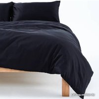 1.5-спальный комплект постельного белья GoodNight Сатин Делюкс 1.5 267075 (черный)