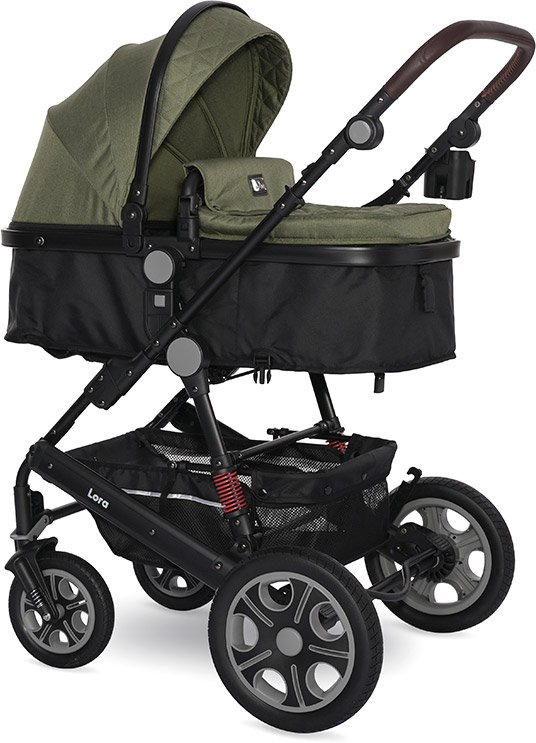 

Универсальная коляска Lorelli Lora (2 в 1, golden green)