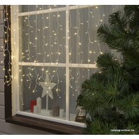 Световой дождь Luazon Занавес 360 SMD-LED 2x1.5 м 3584250 (теплый белый)