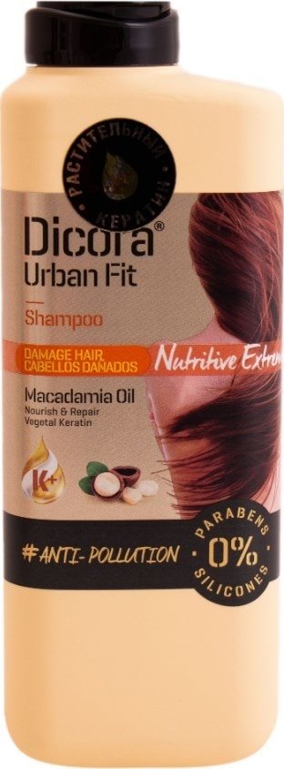 

Шампунь Dicora Шампунь для поврежденных волос с растительным кератином 400 мл