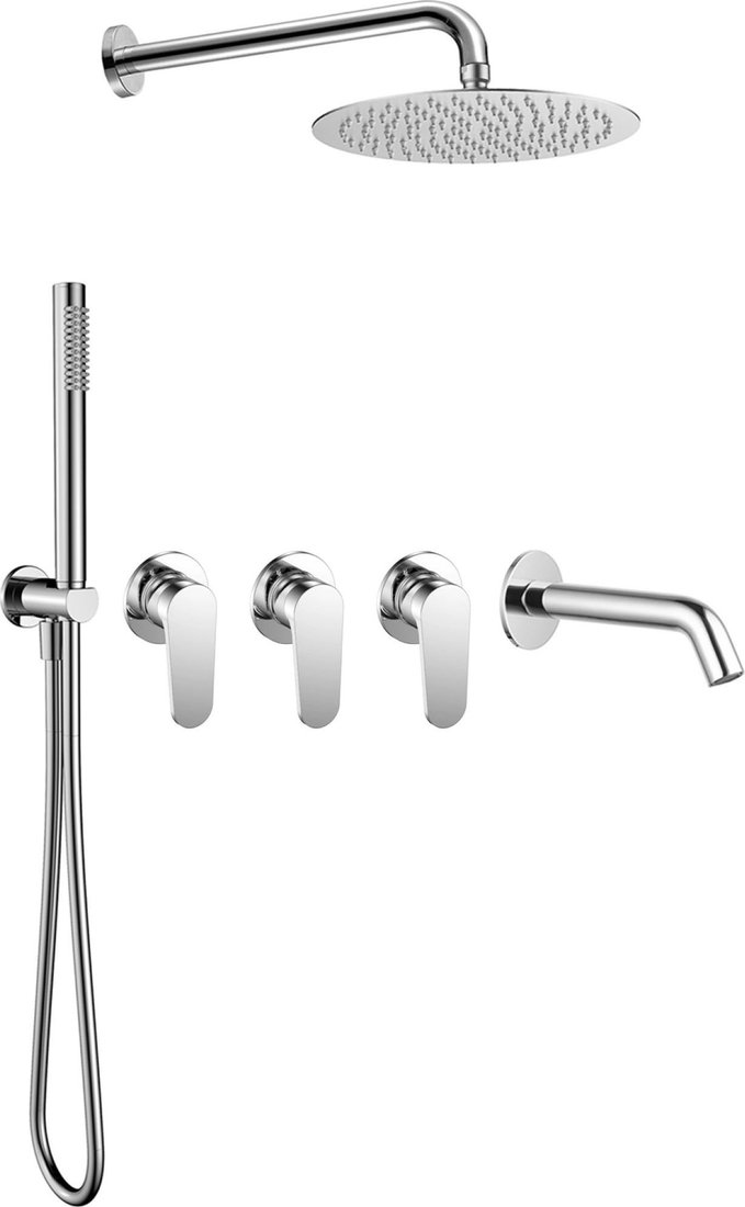 Душевая система  AQUAme Novara AQMS391CR