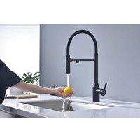 Смеситель Paulmark Magneto One Ma213188-GM (черный/вороненая сталь)