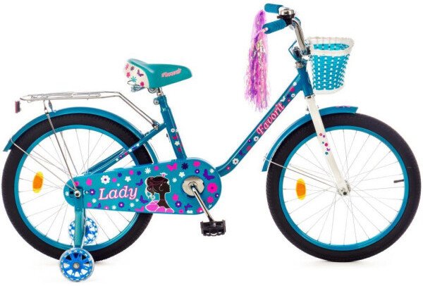 

Детский велосипед Favorit Lady 20 LAD-20BL (бирюзовый)