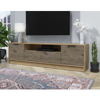 Тумба Интерлиния ТВ Концепт КТ-ТВ4-50 (дуб веллингтон/дуб золотой)