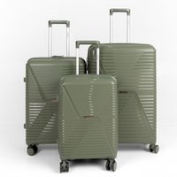 Чемодан-спиннер Rozan 3934 75 см (хаки)