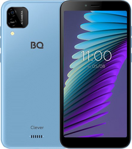 

Смартфон BQ BQ-5765L Clever (голубой)
