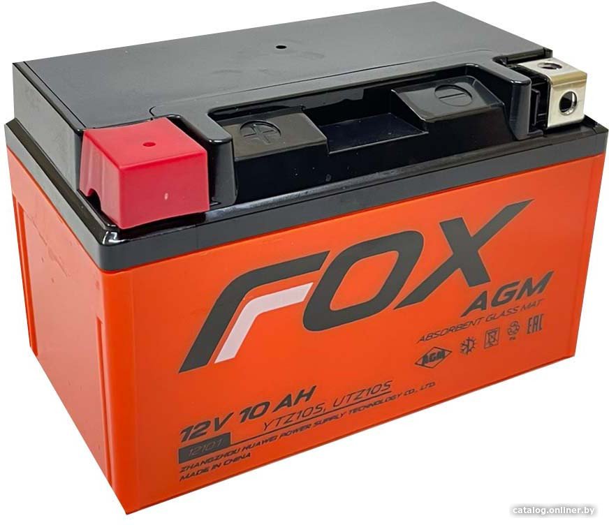 Мотоциклетный аккумулятор Fox 1210.1 YTZ10S (10 А·ч)