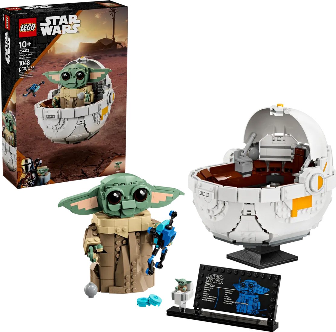 

Конструктор LEGO Star Wars 75403 Грогу в коляске