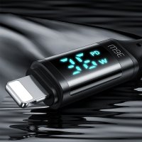 Кабель McDodo CA-1030 USB Type-C - Lightning (1.2 м, черный)