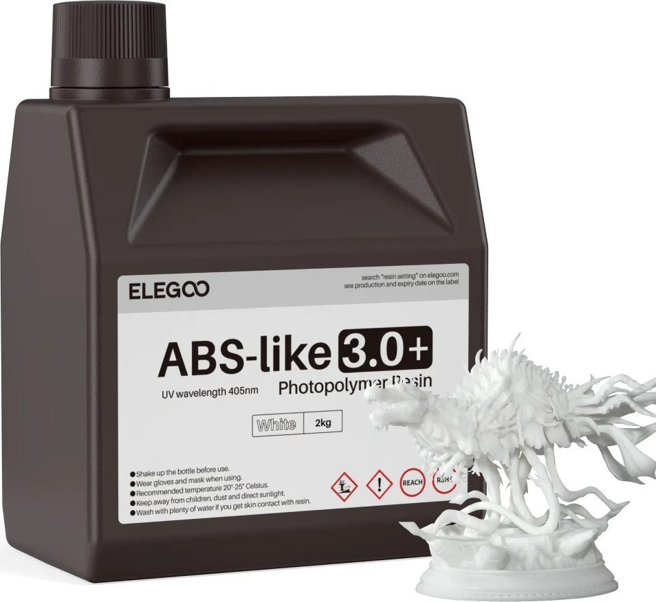 Фотополимер Elegoo ABSlike V3.0+ 2кг (белый)