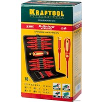 Набор отверток KRAFTOOL 220092-H18 (18 предметов)