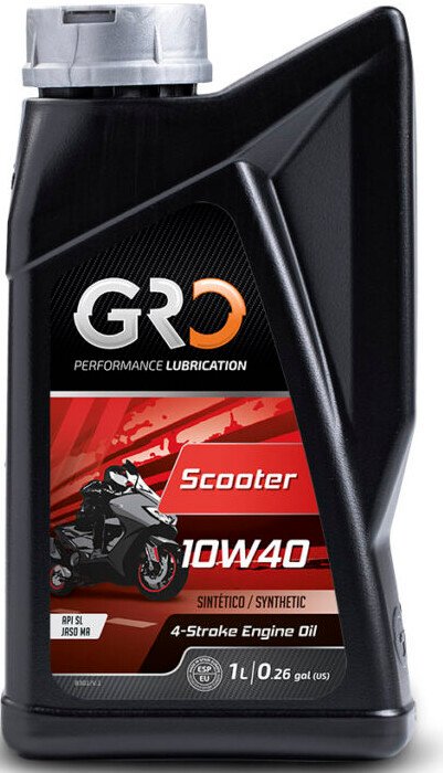Моторное масло GRO Scooter 4T 10W-40 1л