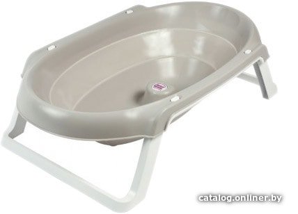 Ванночка для купания Ok Baby Onda Slim 895 (серый 20)
