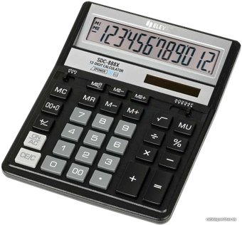 Бухгалтерский калькулятор Eleven SDC-888X-BK (черный)